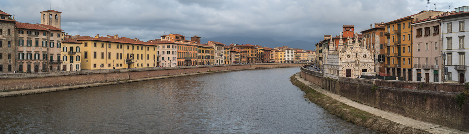 Pisa from Ponte Solferino