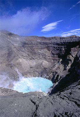Active crater