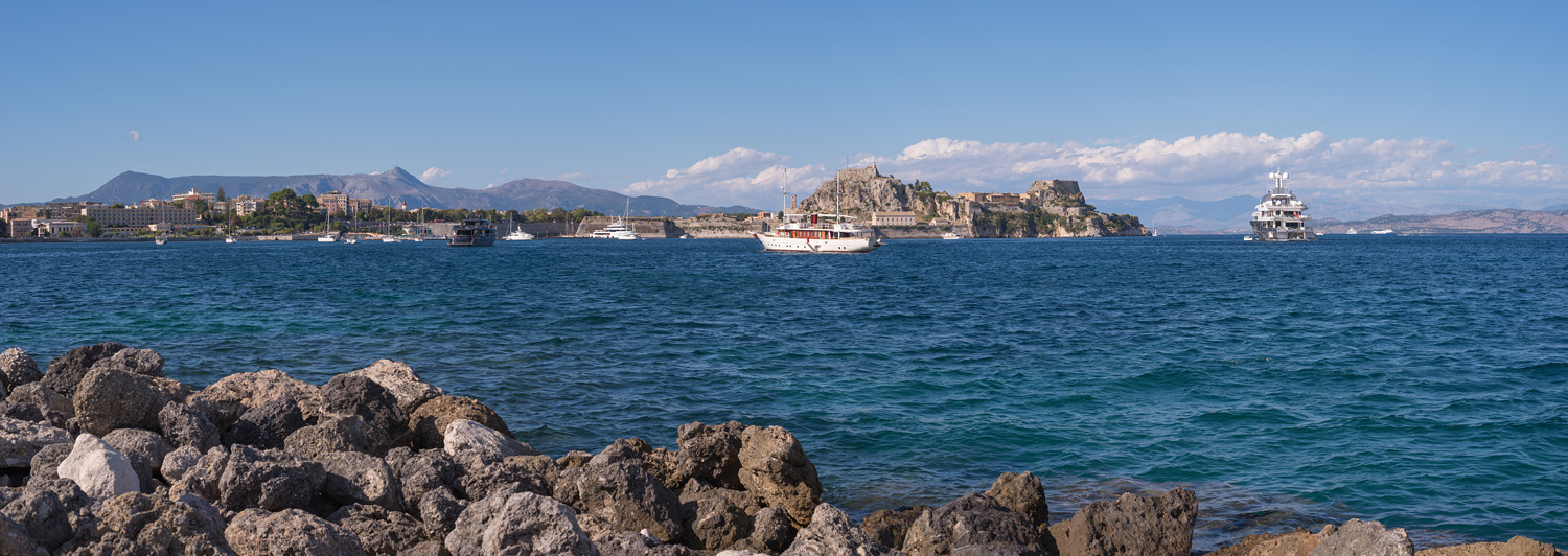 Coast in Kerkyra