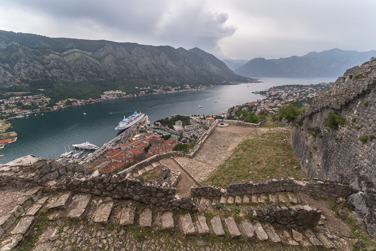 From Kotor fortress