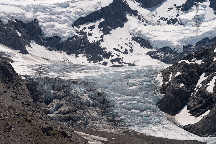 Dart Glacier Icefall