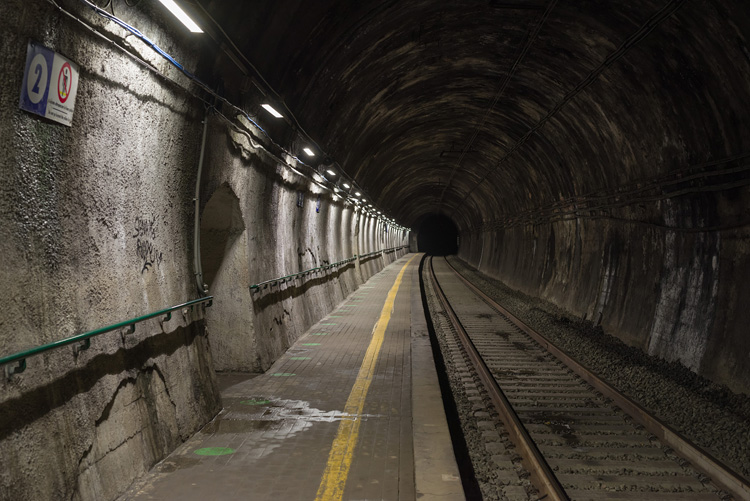 Railway Tunnel in Vernazza